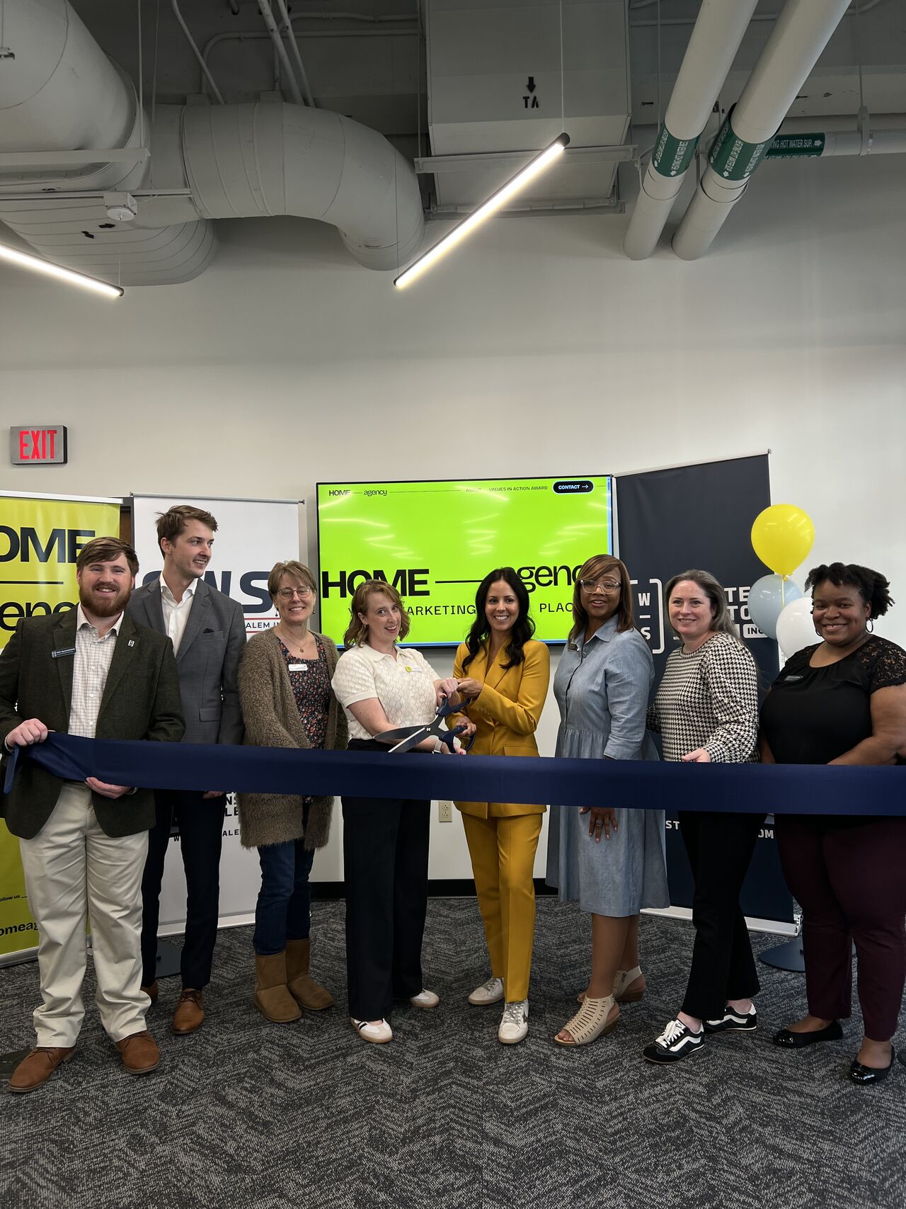 Ribbon-cutting-WS Ribbon cutting at Wiston-Salem