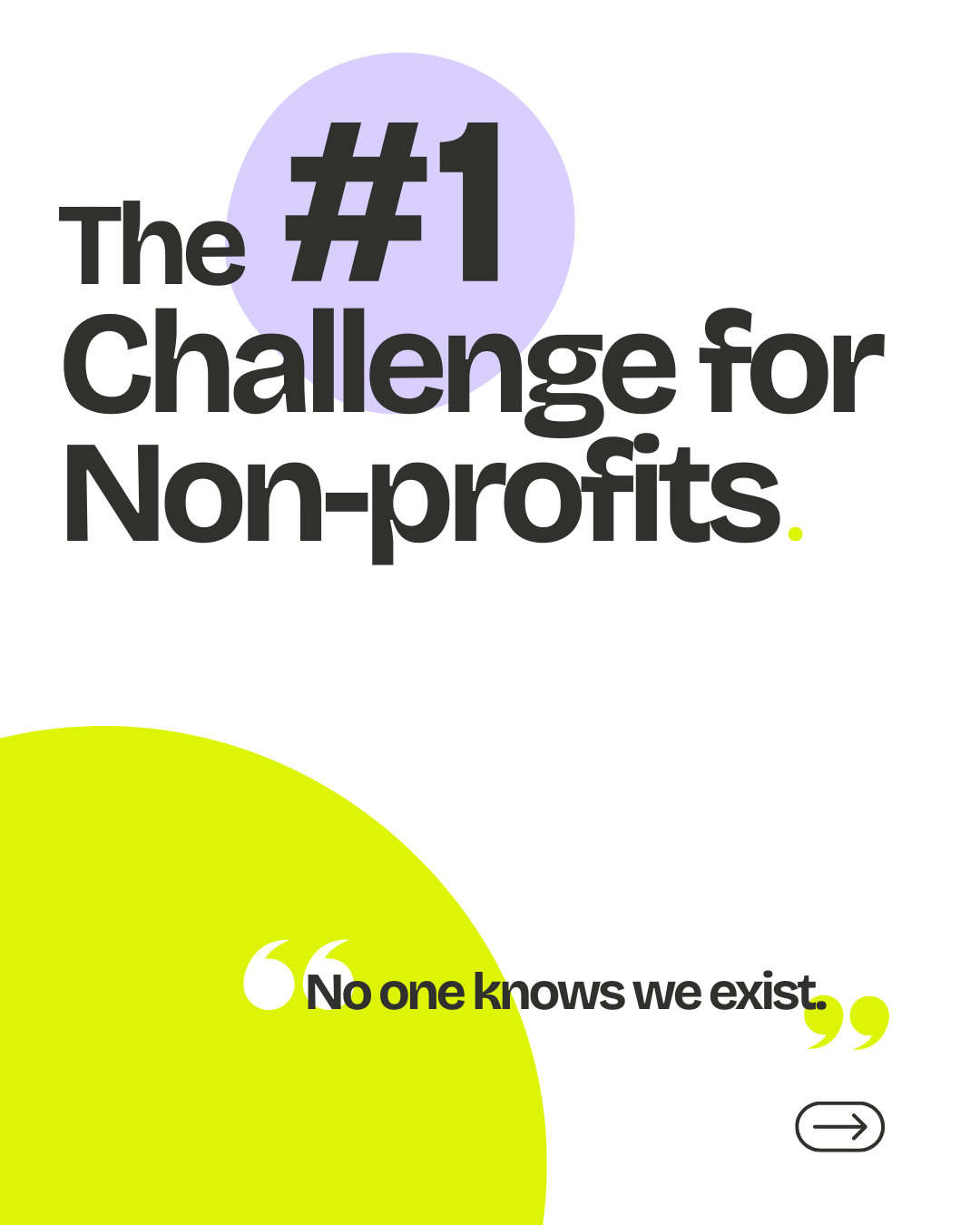 The #1 Challenge for Non-Profits