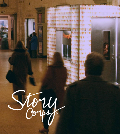 StoryCorps: Our mission: to help us believe in each other by illuminating the humanity and possibility in us all — one story at a time.