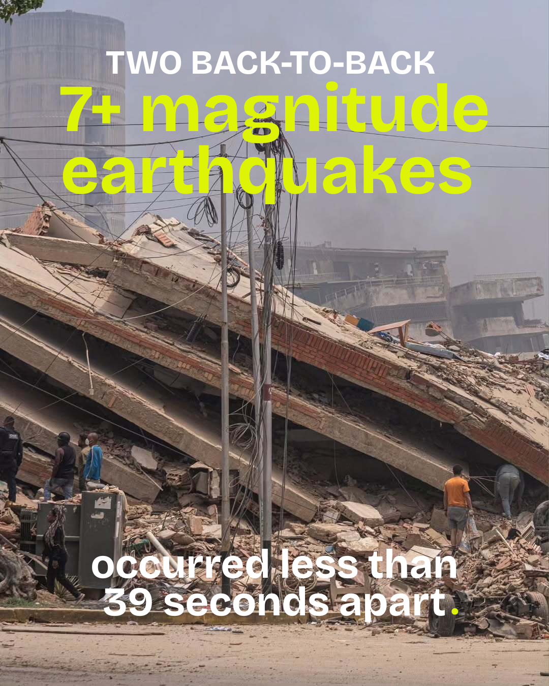 Two back to back 7+ magnitude earthquakes hit Venezuela