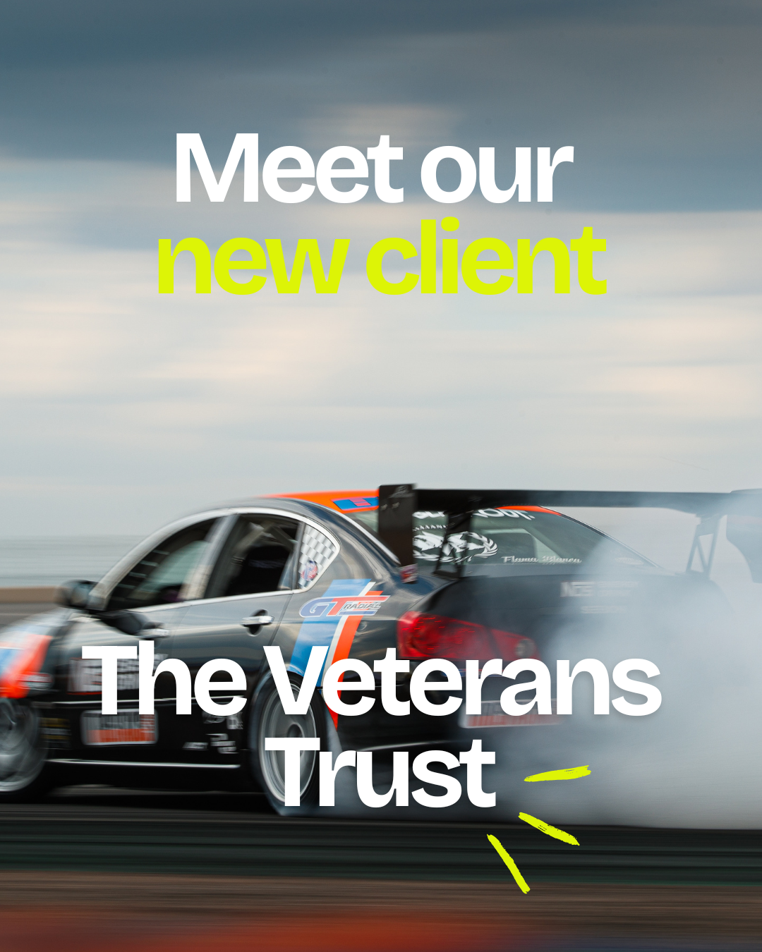 Meet our new client. The Veterans Trust